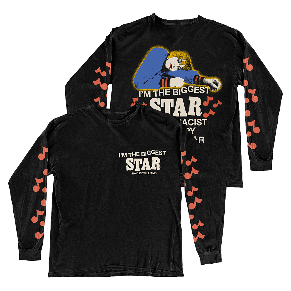 Biggest Star Black Long Sleeve – Hayley Williams UK
