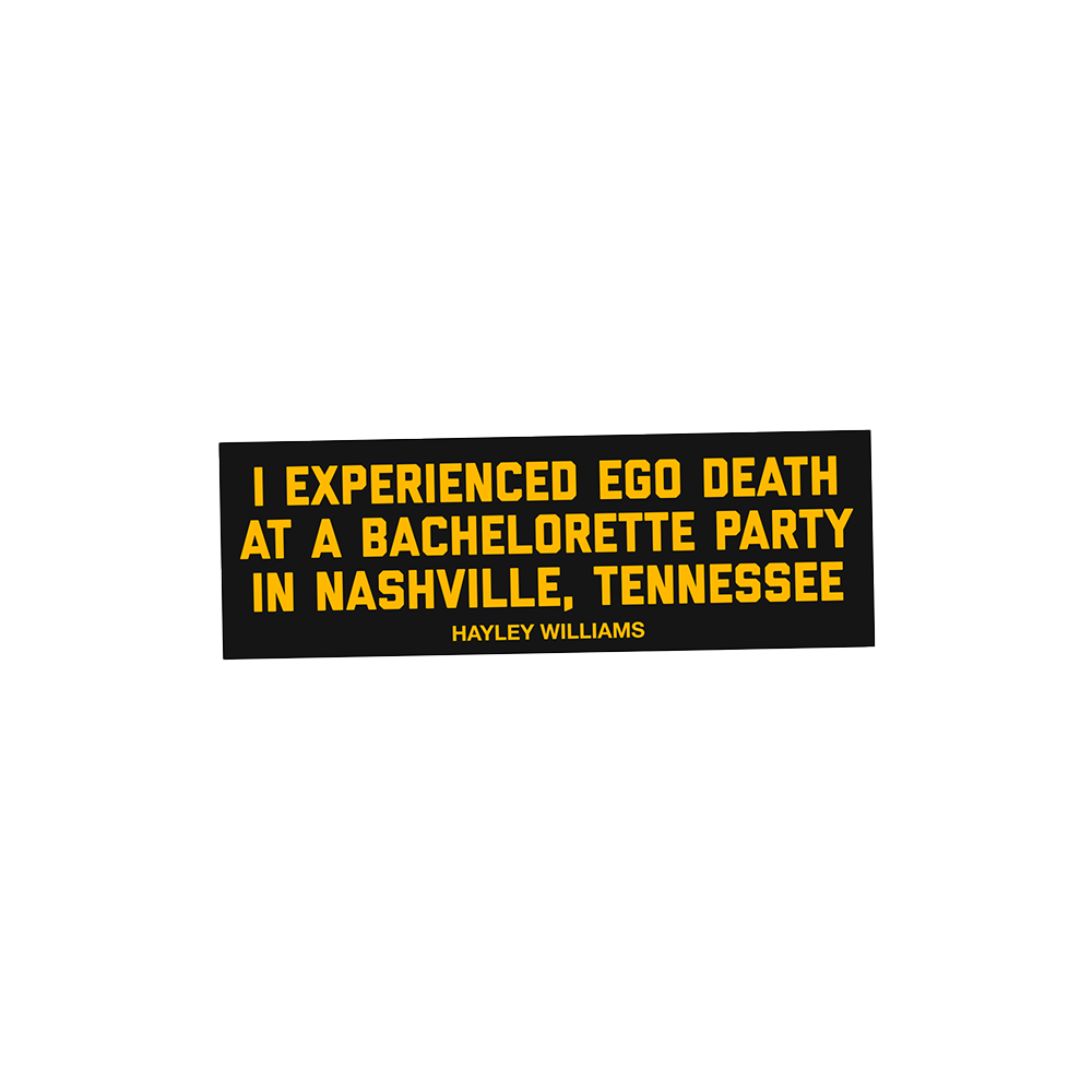Bachelorette Party Bumper Sticker