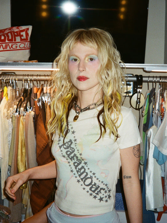 "Miss Paramour" Sash Baby Tee