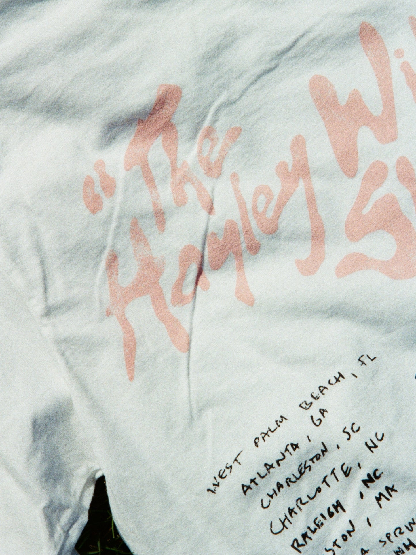 "THWS" Long Sleeve Tour Tee - PREORDER