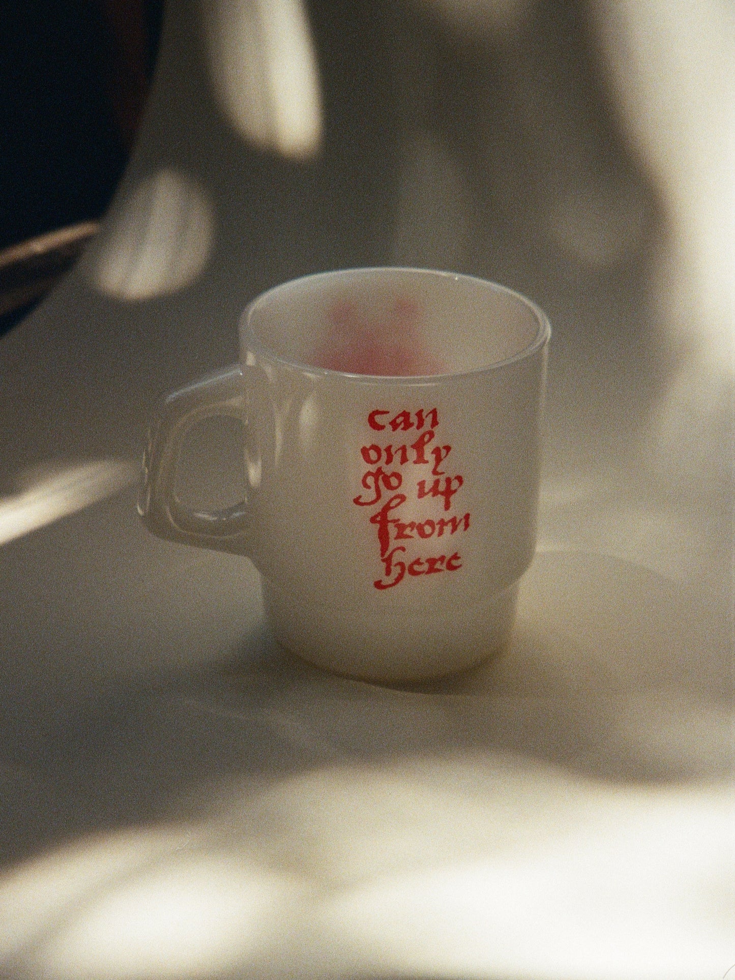 Can Only Go Up From Here Mug