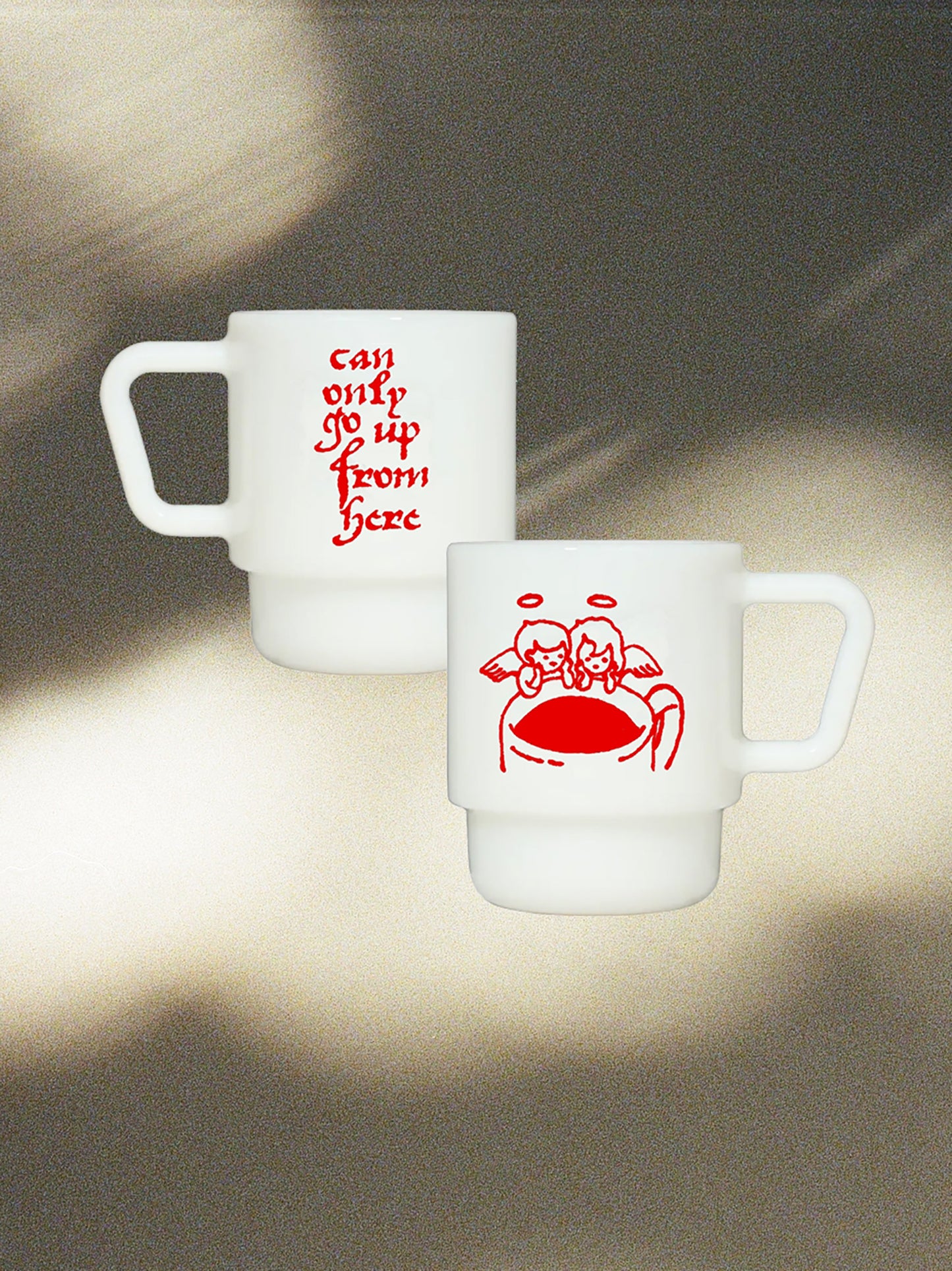 Can Only Go Up From Here Mug