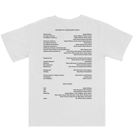 Credits White Tee